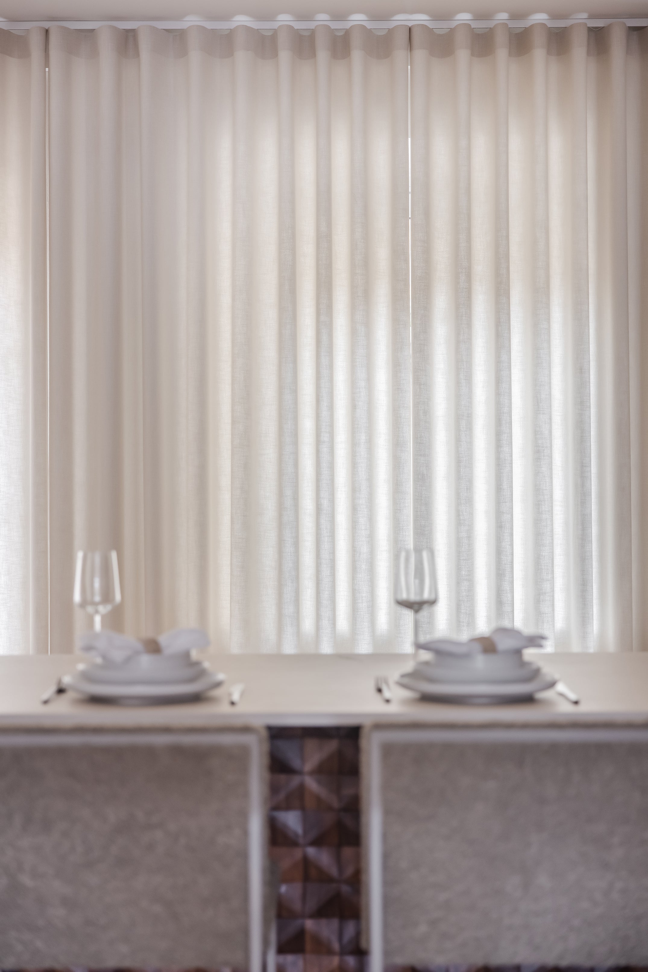 CHALEUR - Vävd Linnegardin