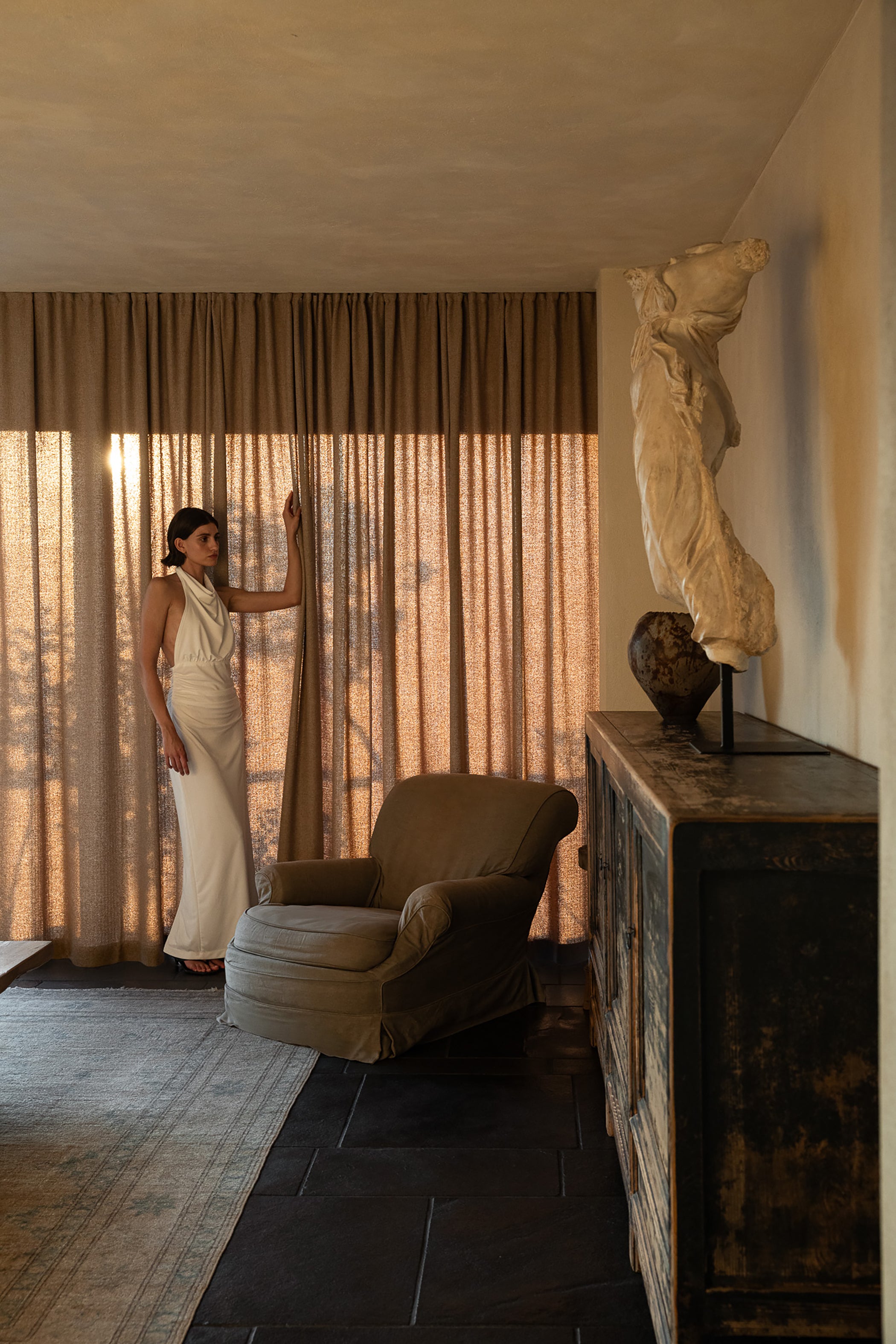 BOUCLÈ - Ljusfiltrerande Bouclégardin