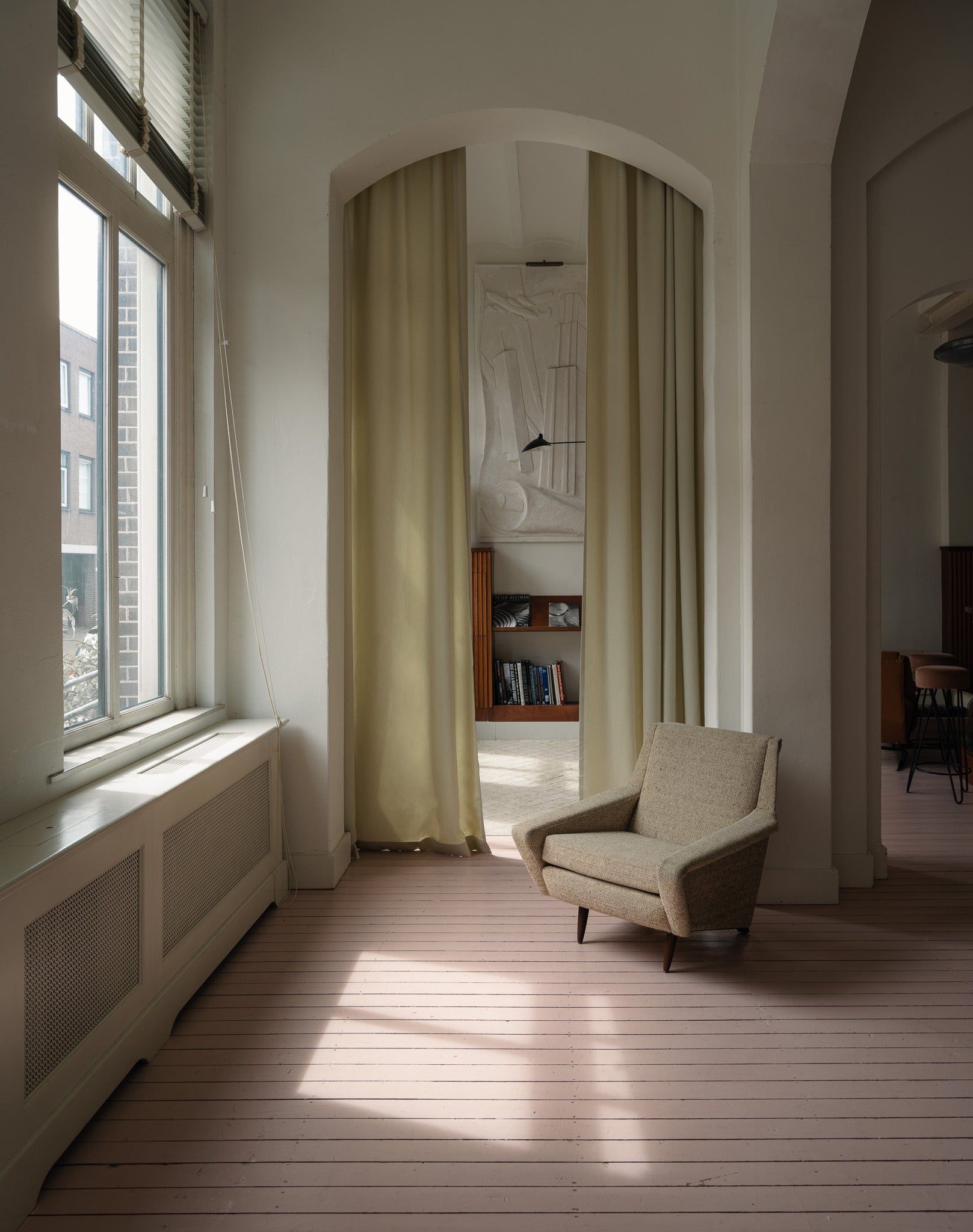 POME - Ljusfiltrerande Bomullsgardin