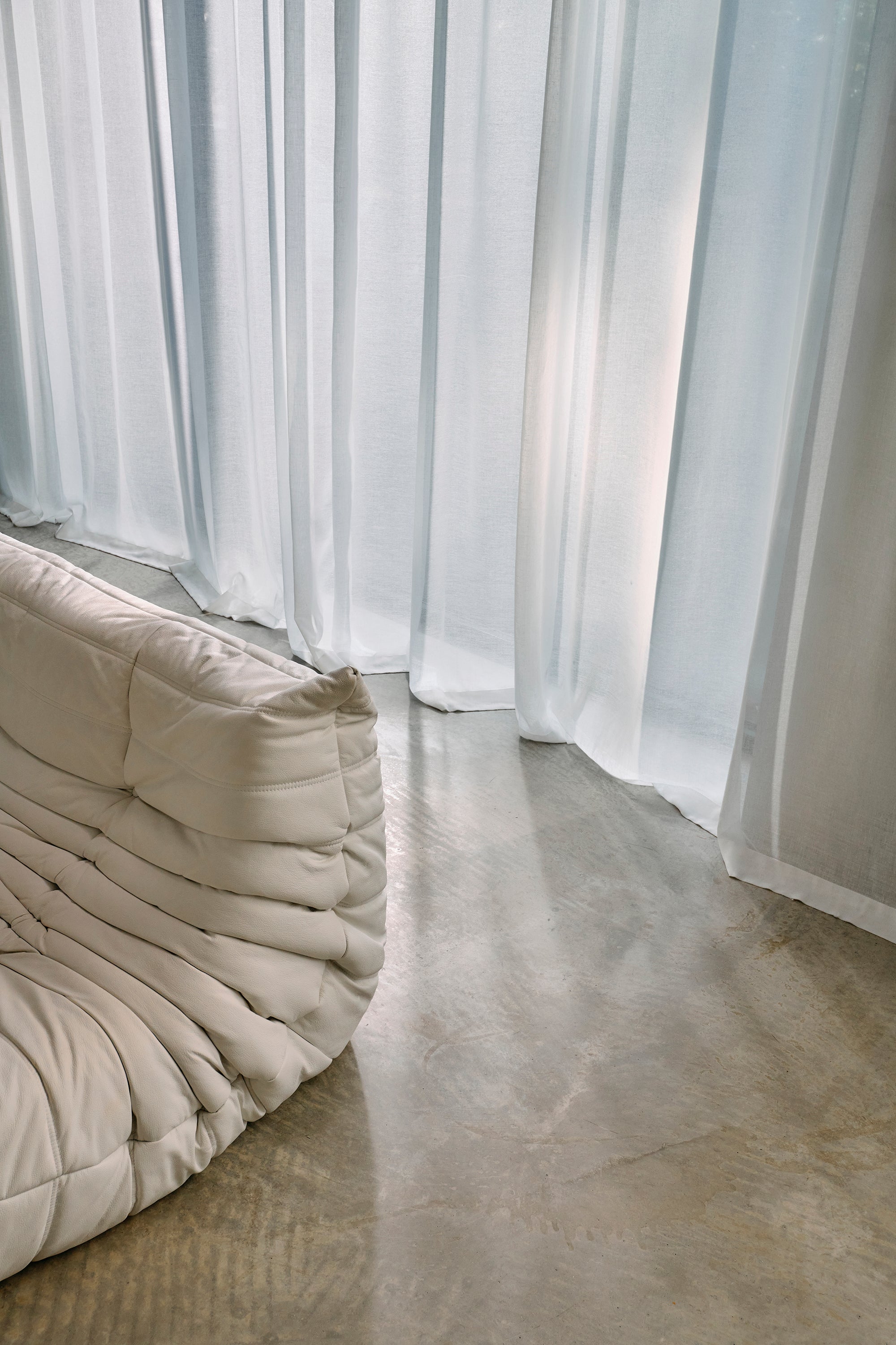 BISOU - Måttbeställd Tunn Bomullsgardin